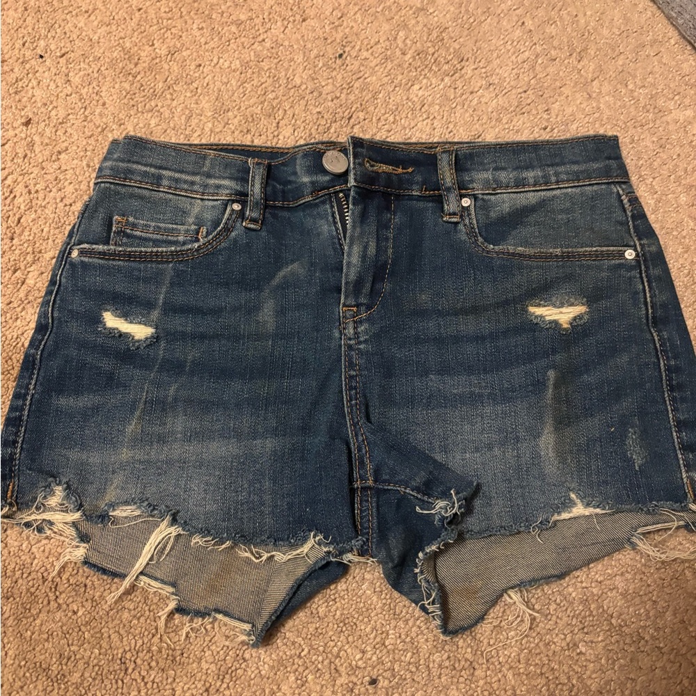 Blank NYC Blue Denim Shorts